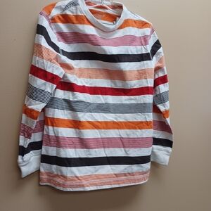 Striped Kids Long Sleeve Shirt